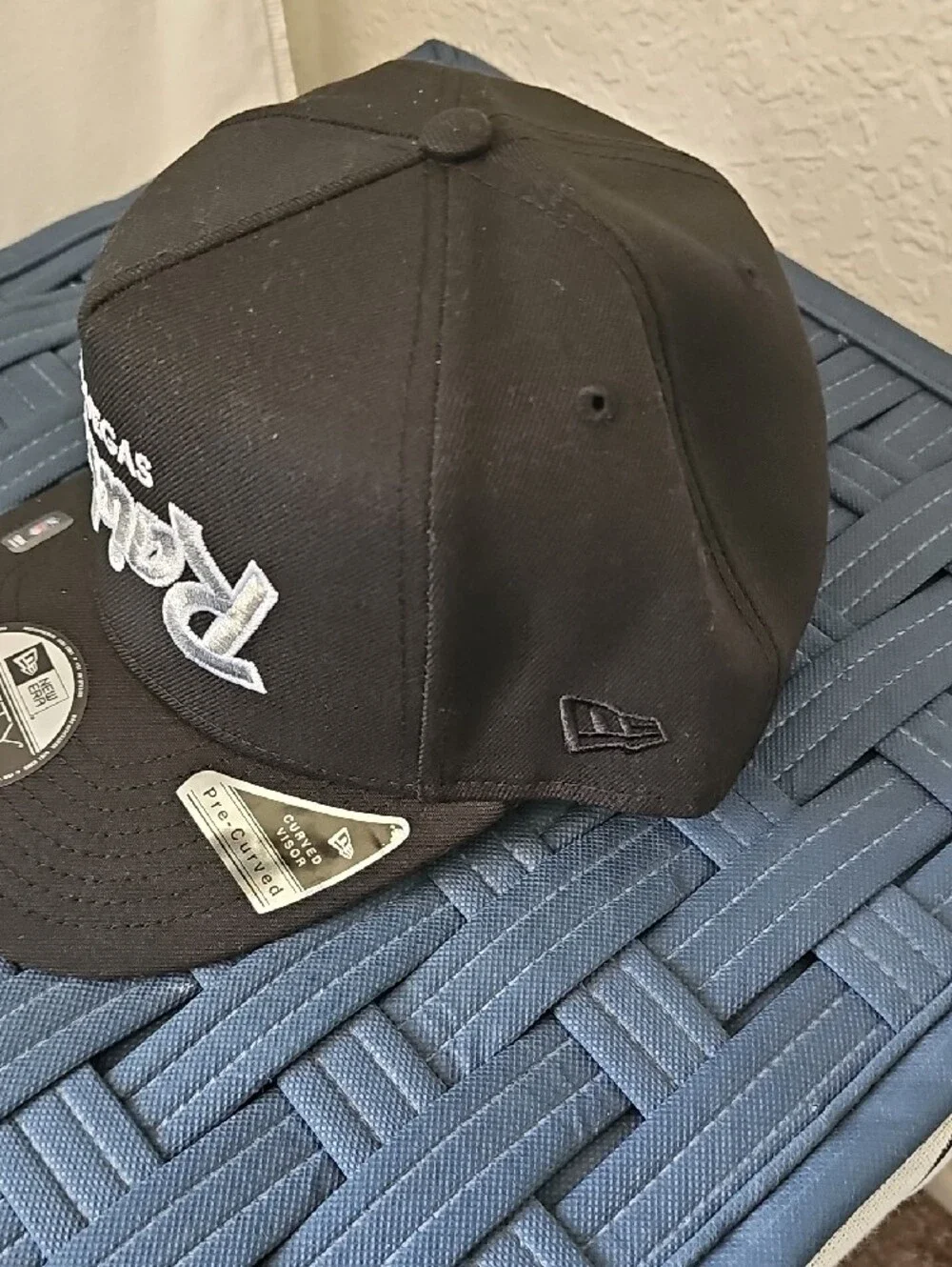 New Era Las Vegas Raiders Black and White 9FIFTY Snapback